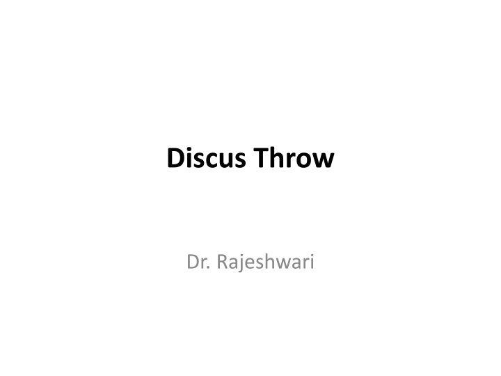 Discus Throw