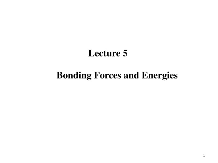 Interatomic Forces and Valence Bond Theory