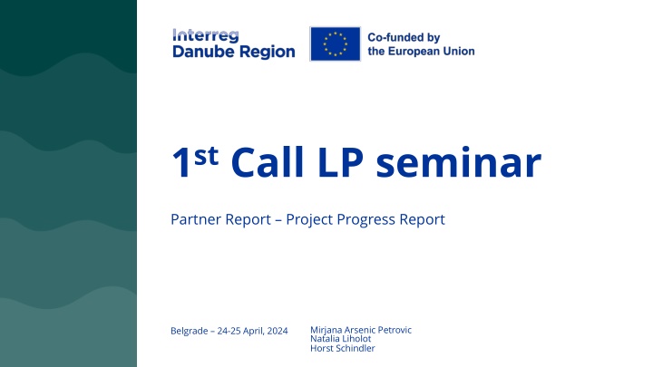 Project Progress Reporting Guidelines & Deadlines