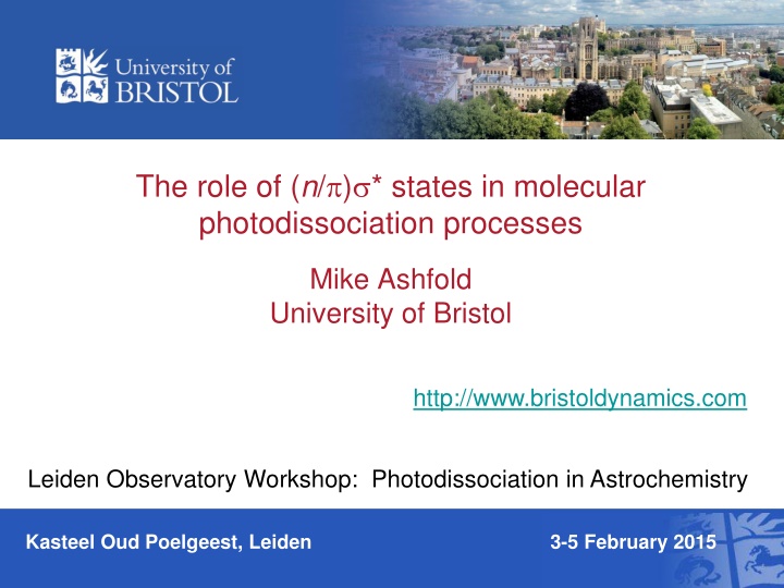Role of N-States in Molecular Photodissociation
