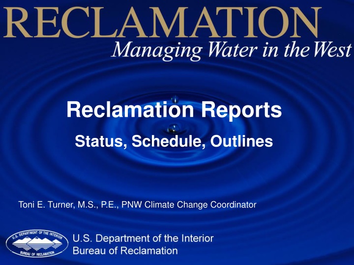 Reclamation Reports