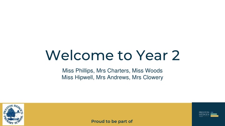 Welcome to Year 2