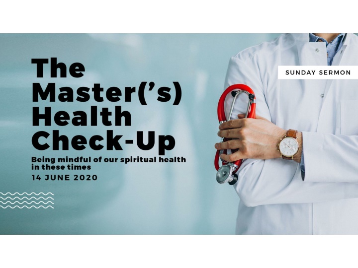 Checking Our Spiritual Temperature