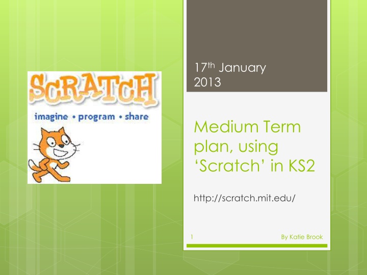 Scratch Programming in KS2 for Medium-Term Plans