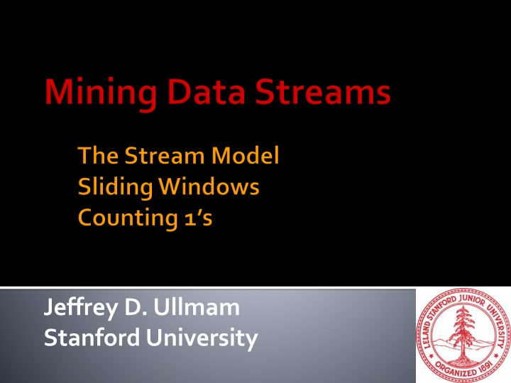Stream Processing in DBMS