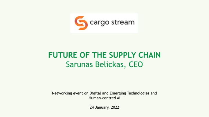 Future of the Supply Chain: Enhancing Sustainability and Collaboration