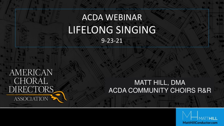 Lifelong Singing - Choral Rehearsal and Vocal Techniques