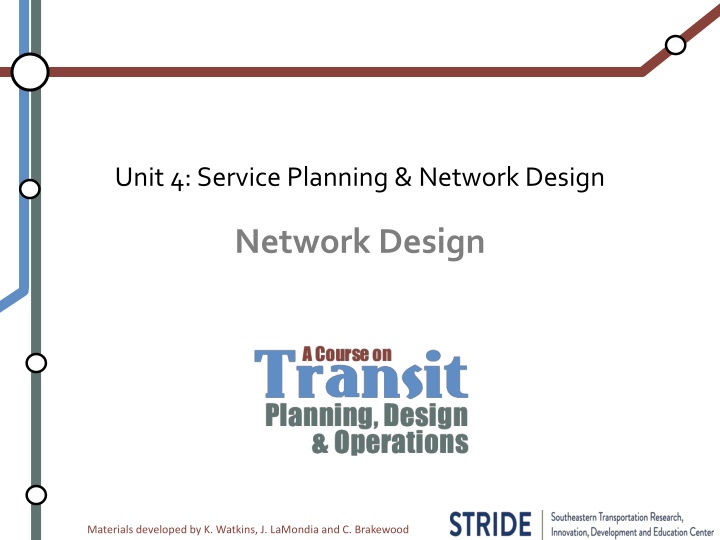 Network Design