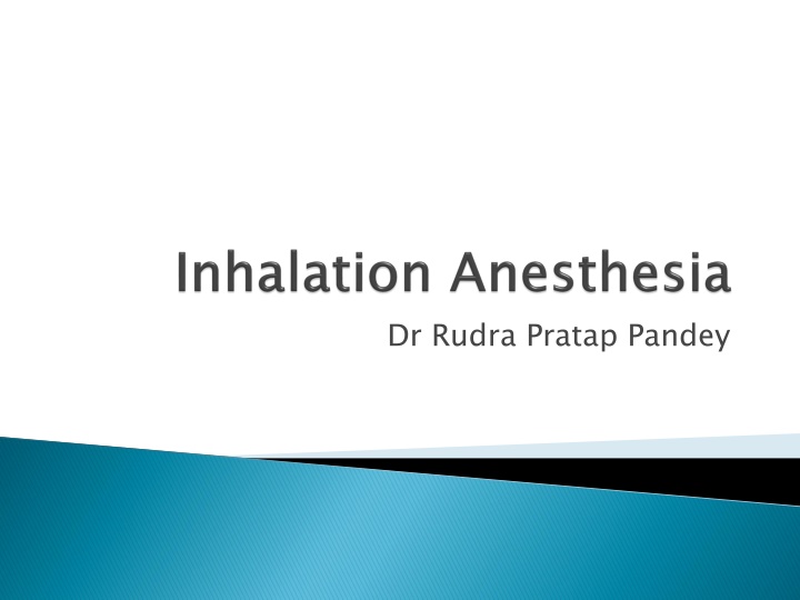 Inhalation Anesthetics: Delivery and Administration