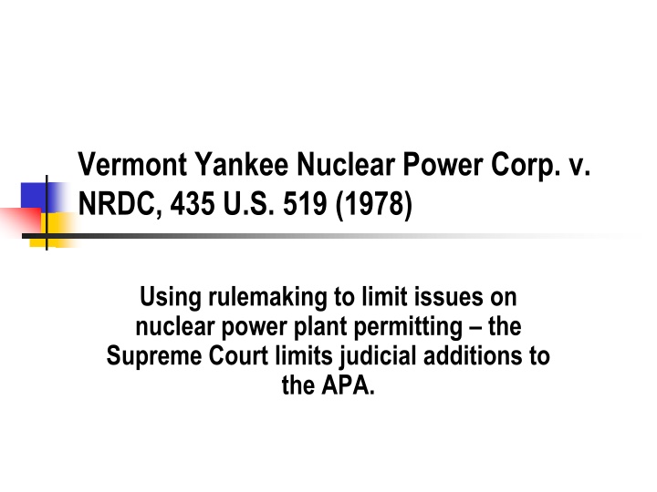 Nuclear Power Plant Regulations Overview