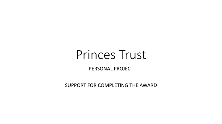 Princes Trust