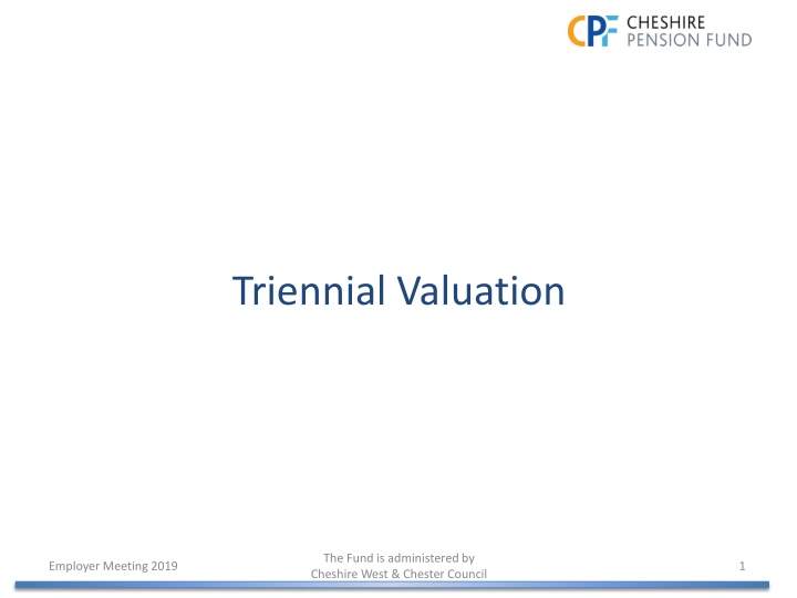 Triennial Valuation