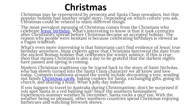 Unveiling the Origins of Christmas: A Cultural Exploration