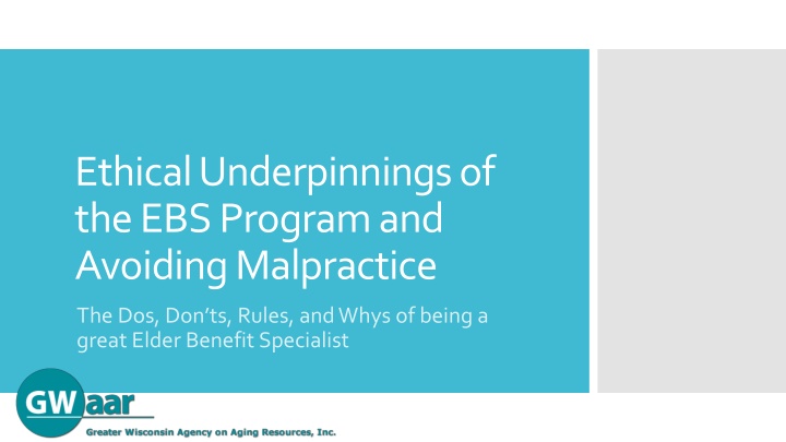 the EBS Program and