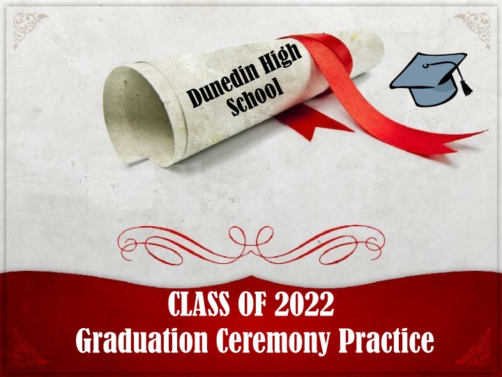 Graduation Ceremony Practice
