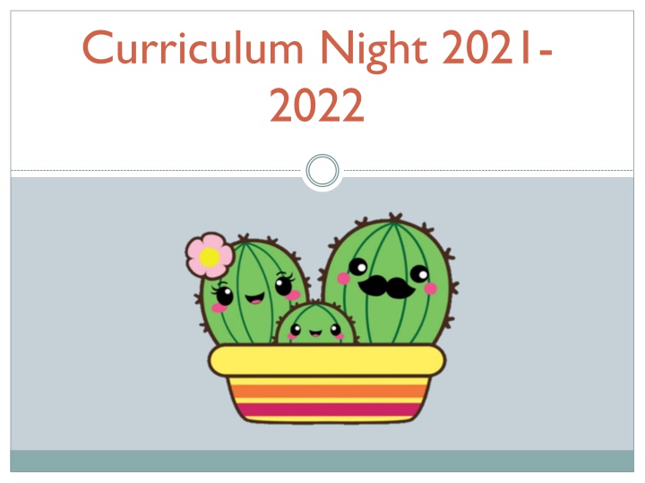 Curriculum Night 2021-
