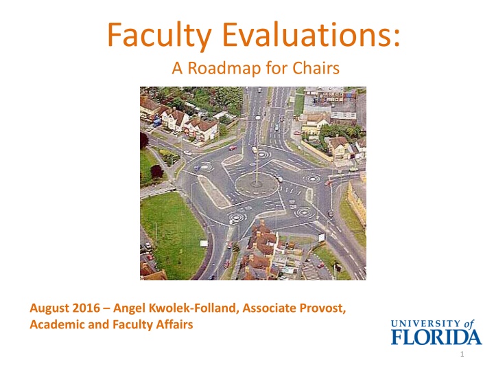 Faculty Evaluations: A Roadmap for Chairs