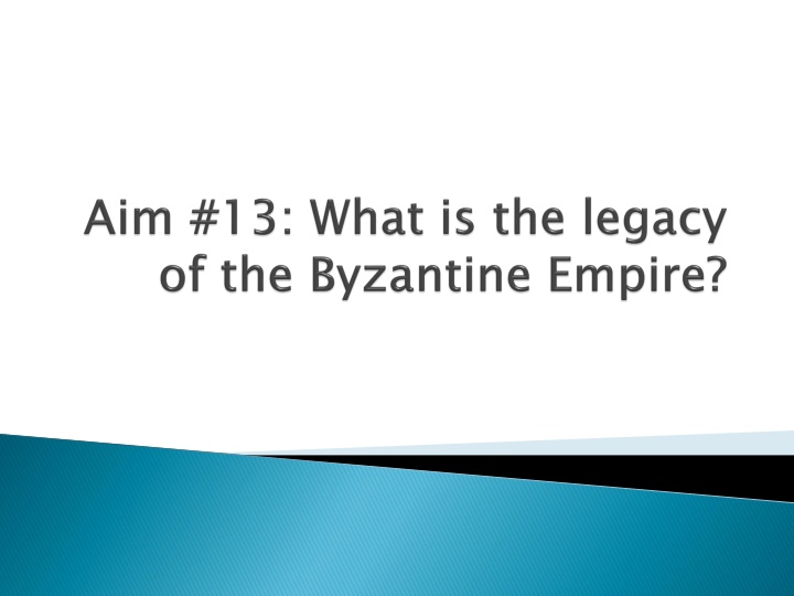 History of the Byzantine Empire