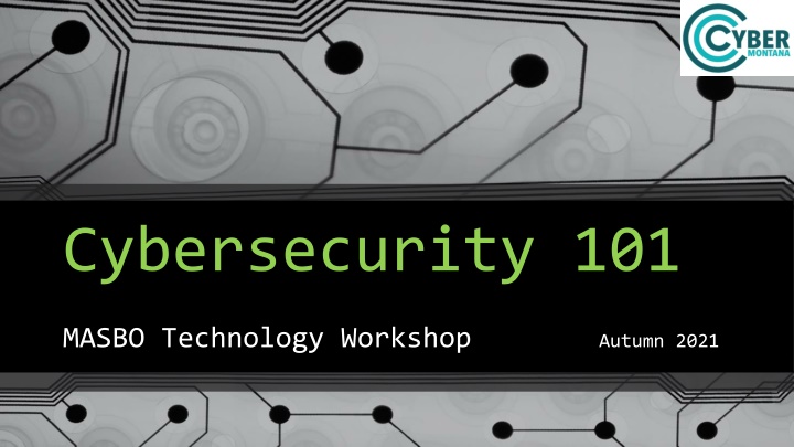 Cybersecurity 101