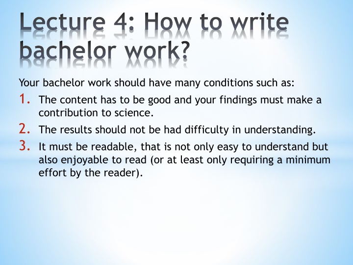 How to Write Bachelor Work: Essential Tips for Success