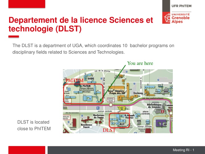 DLST - Department of Sciences and Technologies at UGA