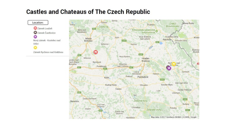 Historic Castles and Chateaus in Czech Republic