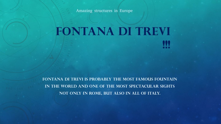 FONTANA DI TREVI
