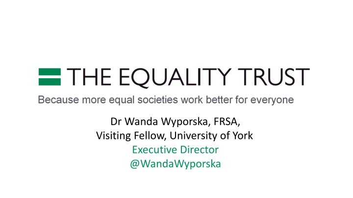 The Impact of Inequality on Society