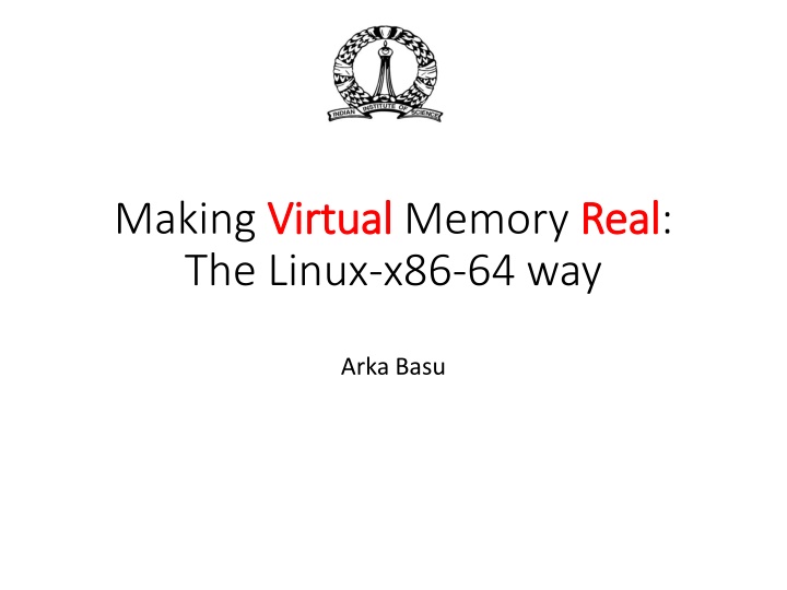 Virtual Memory Mechanics and Allocation