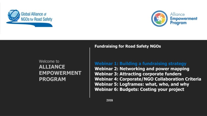 Road Safety Fundraising Strategy Overview