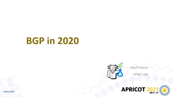 BGP in 2020: Highlights and Projections