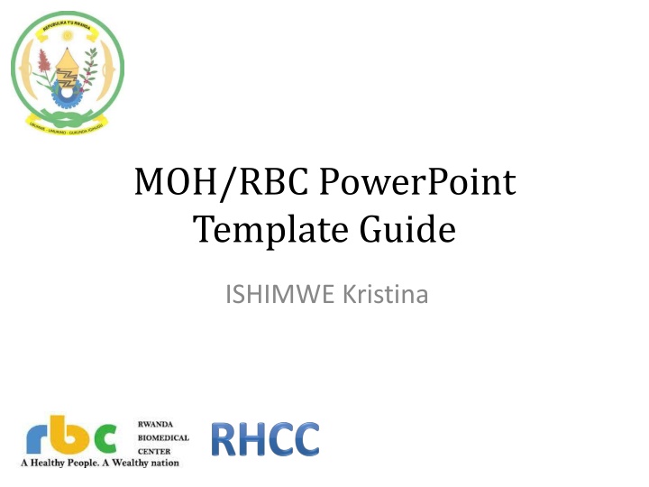 MOH/RBC PowerPoint Template Guide