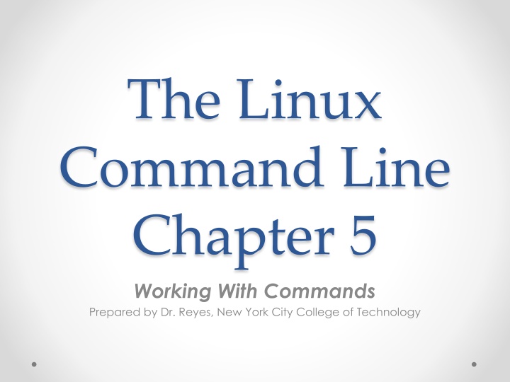 The Linux Command Line Chapter 5