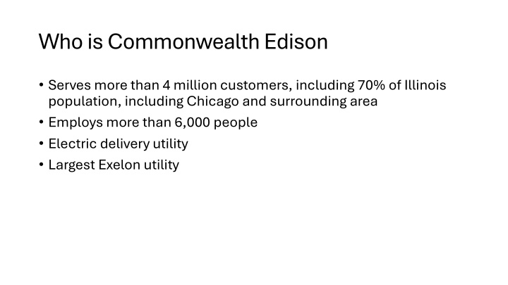Commonwealth Edison Overview and Controversies