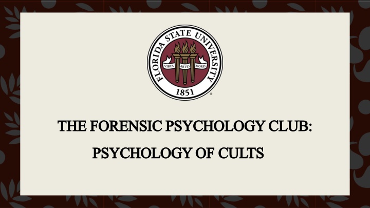 Cults: Psychology Behind Famous Cults Throughout History