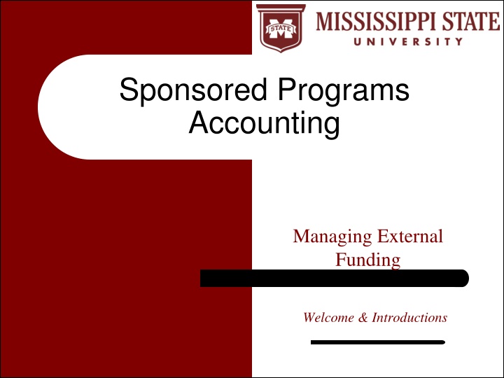 Sponsored Programs Accounting