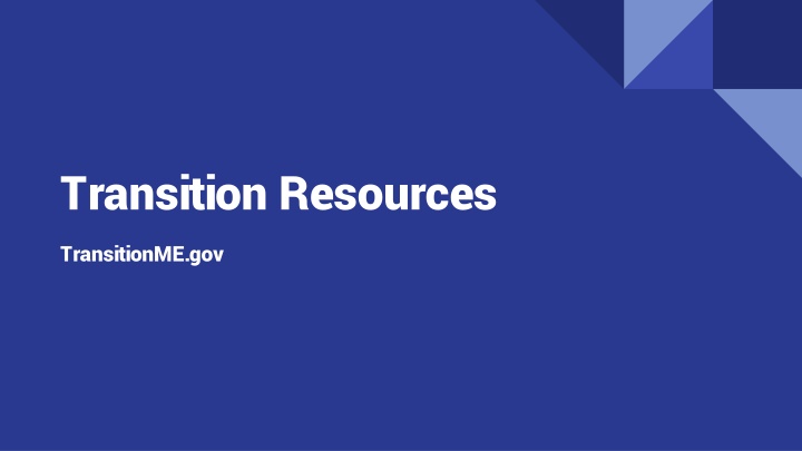 Transition Resources