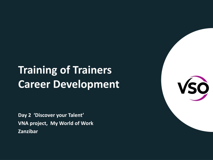 Career Development Toolkit - Day 2 Training Highlights