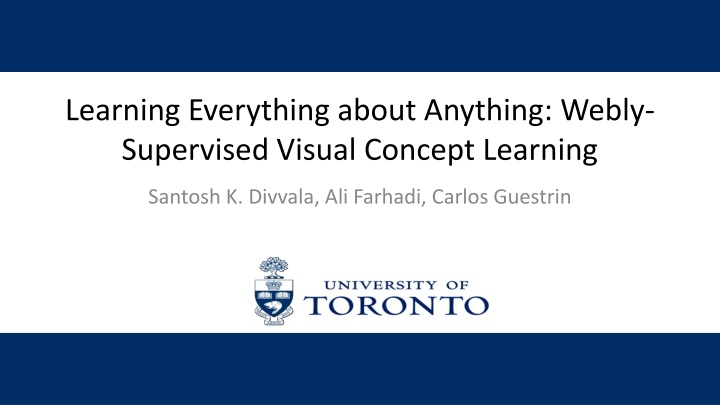 Webly-Supervised Visual Concept Learning