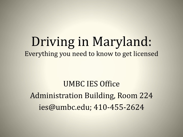 How to Get a License in Maryland: Step-by-Step Guide