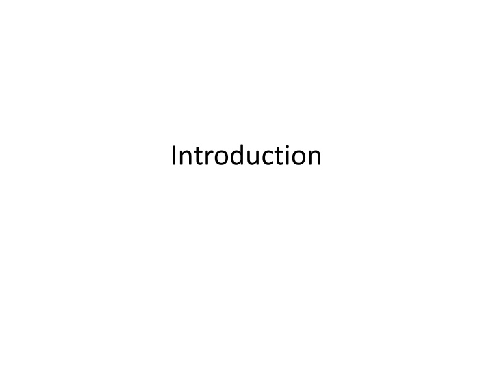 Introduction