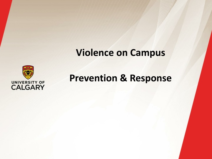 Violence on Campus Prevention & Response