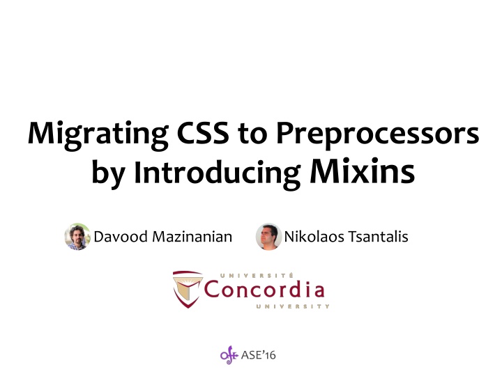 Introducing Mixins: Enhancing CSS Migration with Preprocessors