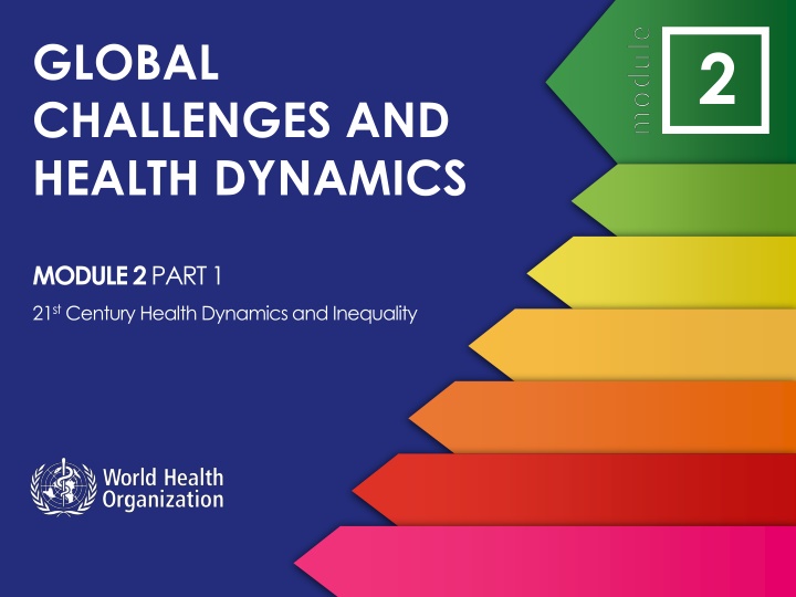 GLOBAL  CHALLENGES AND  HEALTH DYNAMICS