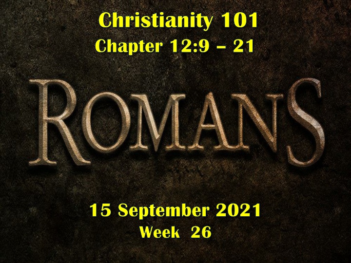 Christianity Chapter 12:9 - Understanding Faith and Reflection