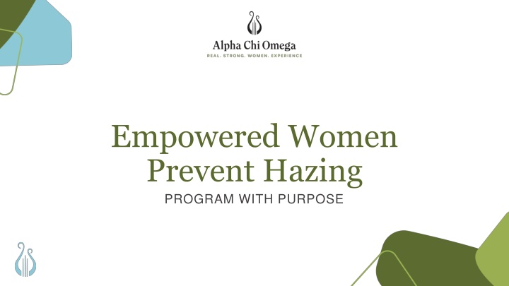 Empowered Women  Prevent Hazing