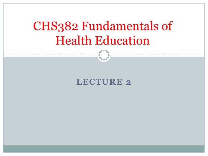 Ottawa Charter for Health Promotion Overview