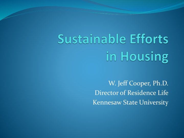 Sustainable Design and Construction at Kennesaw State University