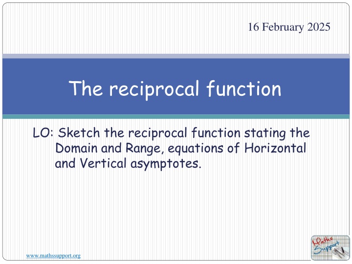 The reciprocal function