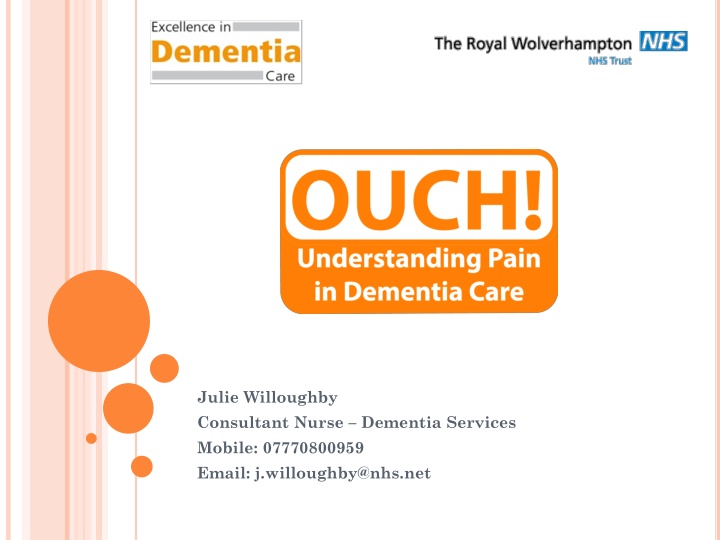 Raising Awareness on Pain Management in Dementia Care